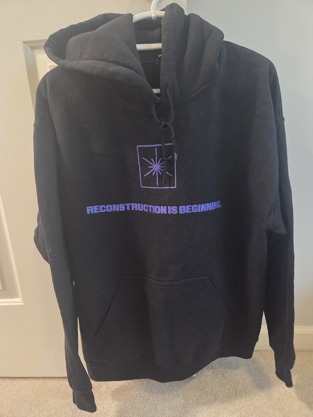 Lecrae Reconstruction Tour Black Hoodie with Purple Graphic